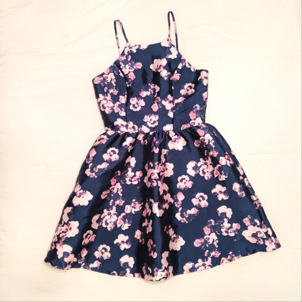 Floral Fit N' Flare Dress